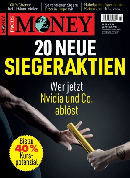 Focus Money – 29 August 2025 Cover