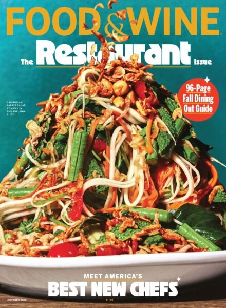 Food & Wine USA – October 2025 Cover