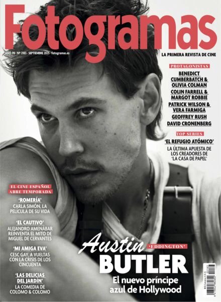 Fotogramas – Septiembre 2025 Cover