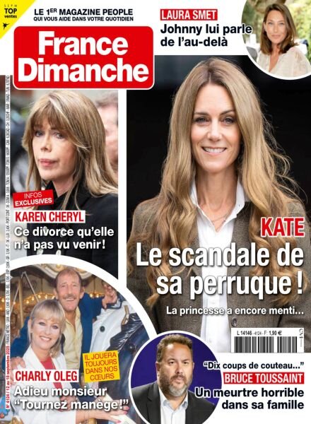 France Dimanche – 12 Septembre 2025 Cover