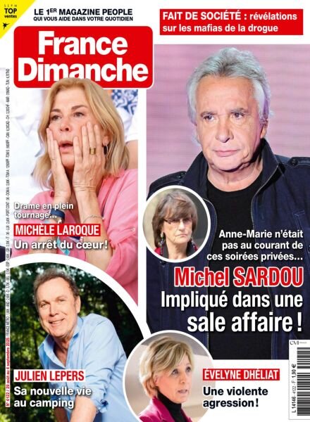 France Dimanche – 29 Aout 2025 Cover