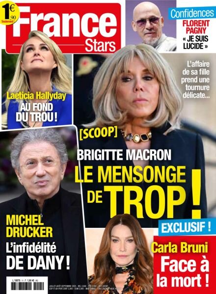 France Stars – Juillet-Aout-Septembre 2025 Cover