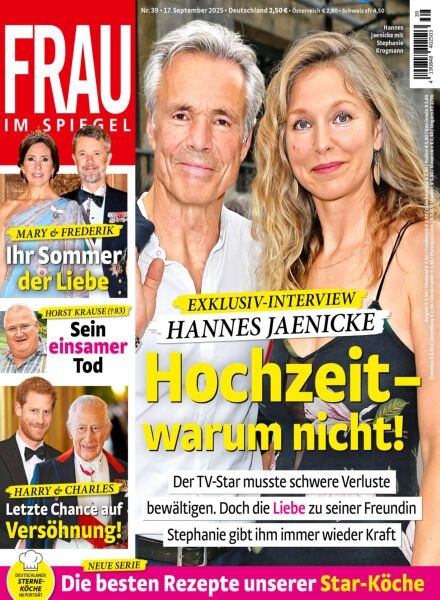 Frau im Spiegel – 17 September 2025 Cover