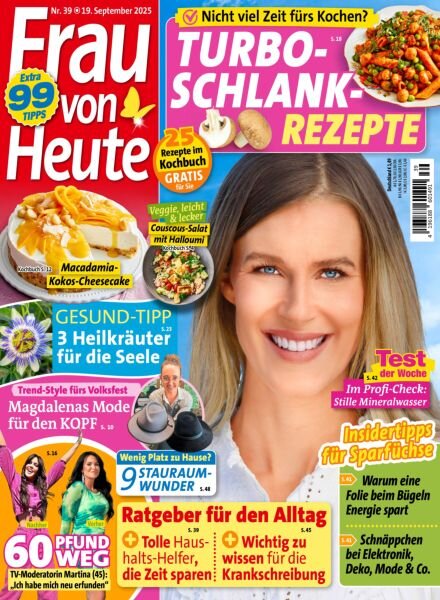 Frau von Heute – 19 September 2025 Cover