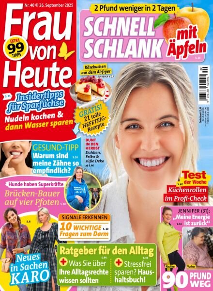 Frau von Heute – 26 September 2025 Cover