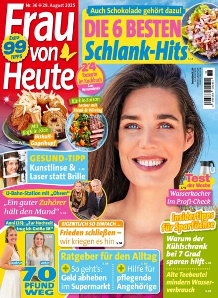 Frau von Heute – 29 August 2025 Cover