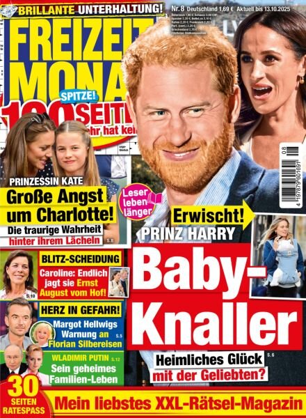 Freizeit Monat – 9 September 2025 Cover