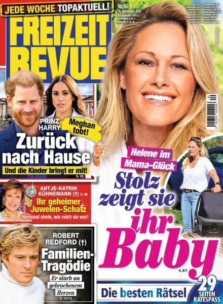 Freizeit Revue – 23 September 2025 Cover