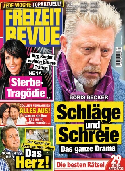 Freizeit Revue – 9 September 2025 Cover