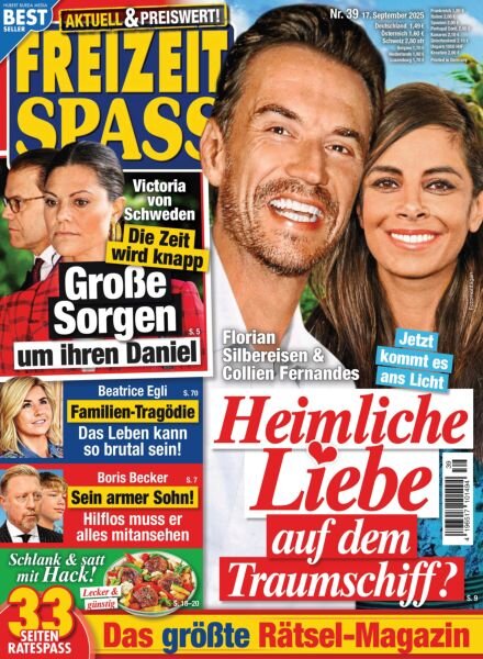 Freizeit Spass – 16 September 2025 Cover