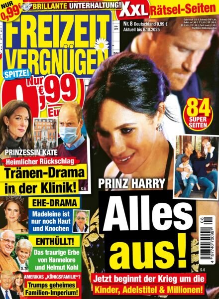Freizeit Vergnugen – September 2025 Cover