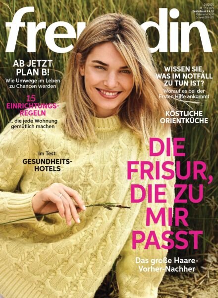 Freundin – 16 September 2025 Cover
