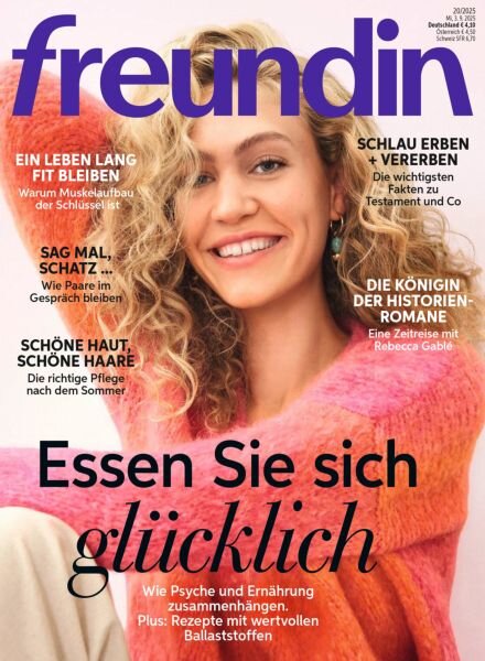 Freundin – 2 September 2025 Cover