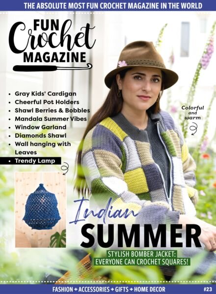 Fun Crochet Magazine – Issue 23 2025 Cover