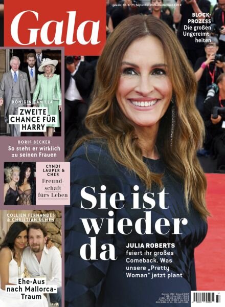 Gala Germany – 11 September 2025 Cover