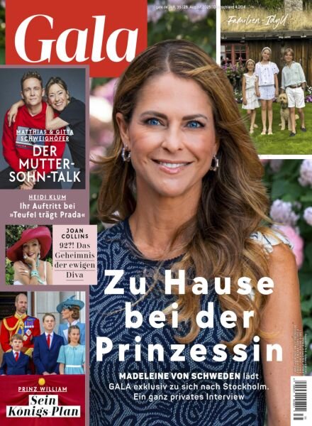 Gala Germany – 28 August 2025 Cover