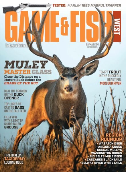 Game & Fish West – October 2025 Cover