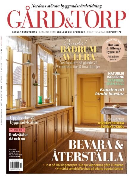 Gard & Torp – September 2025 Cover