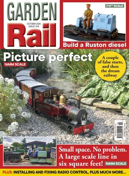 Garden Rail – October 2025 Cover
