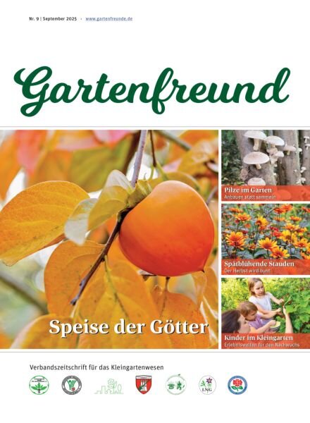 Gartenfreund – September 2025 Cover