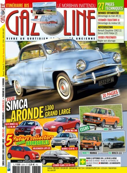 Gazoline – Septembre 2025 Cover