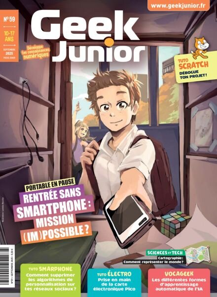 Geek Junior – Septembre 2025 Cover