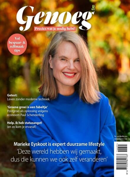 Genoeg – Herfst 2025 Cover