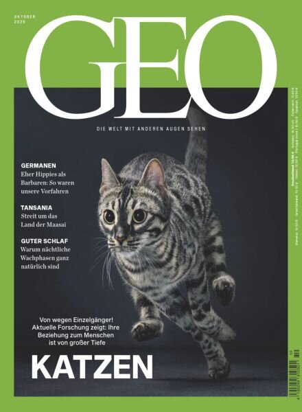Geo Germany – Oktober 2025 Cover