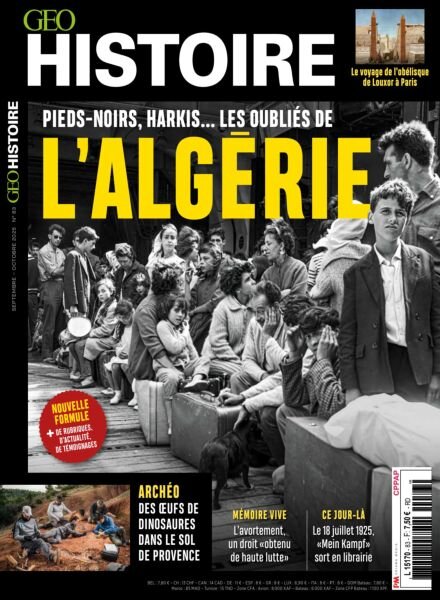 Geo Histoire – Septembre-Octobre 2025 Cover