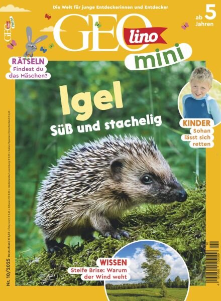GEOlino mini – Nr 10 2025 Cover