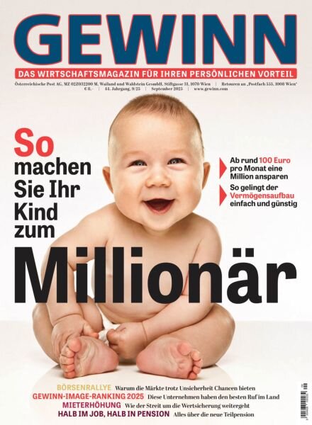 Gewinn – September 2025 Cover