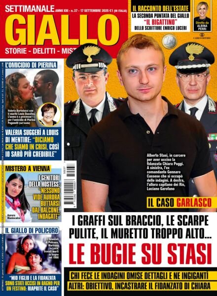 Giallo – 17 Settembre 2025 Cover
