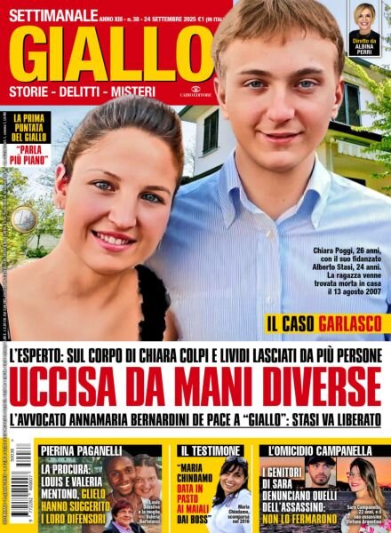 Giallo – 24 Settembre 2025 Cover