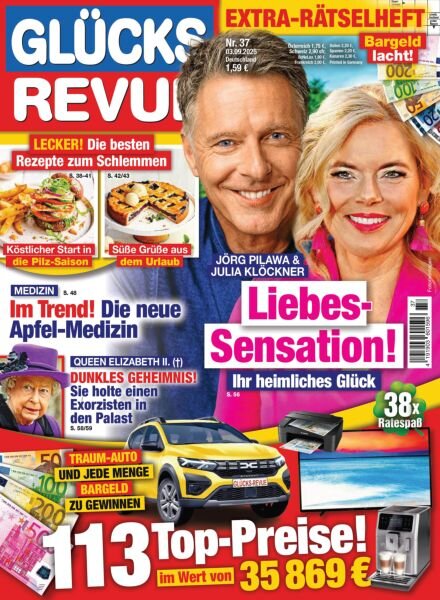 Glucks Revue – 2 September 2025 Cover
