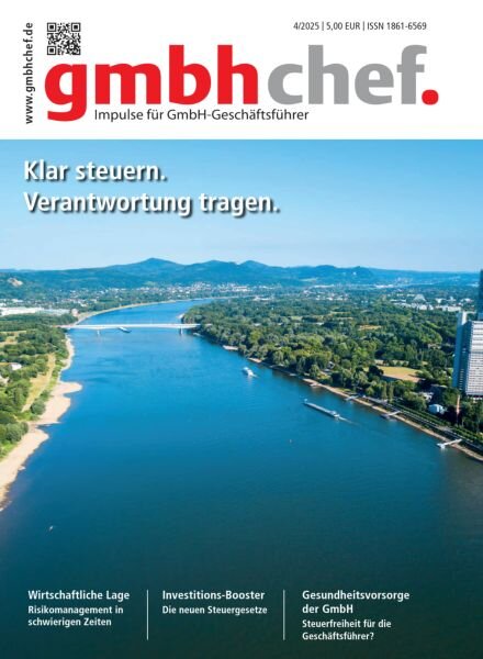 gmbhchef – Nr 4 2025 Cover