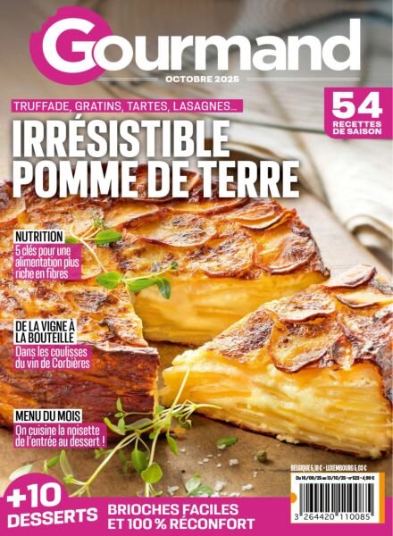 Gourmand – Octobre 2025 Cover