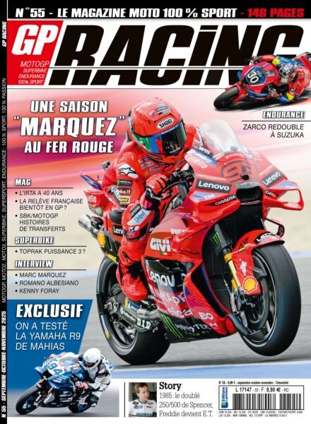 GP Racing – Septembre-Octobre-Novembre 2025 Cover