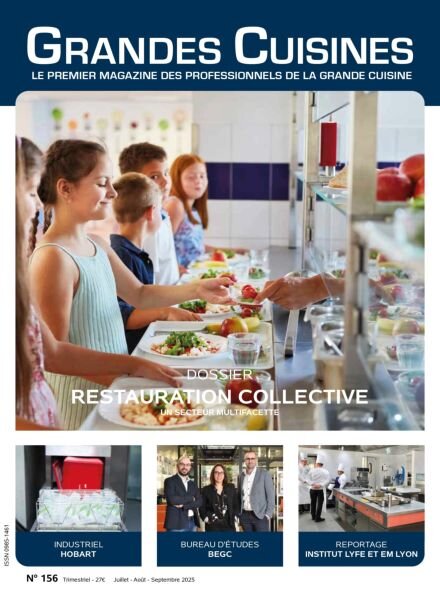 Grandes Cuisines – Juillet-Aout-Septembre 2025 Cover