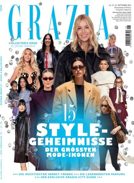 Grazia Germany – 25 September 2025 Cover
