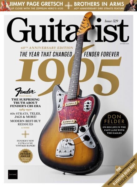 Guitarist – October 2025 Cover