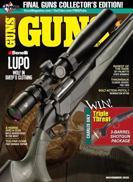 Guns Magazine – November 2025 Cover