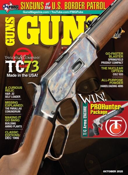 Guns Magazine – October 2025 Cover