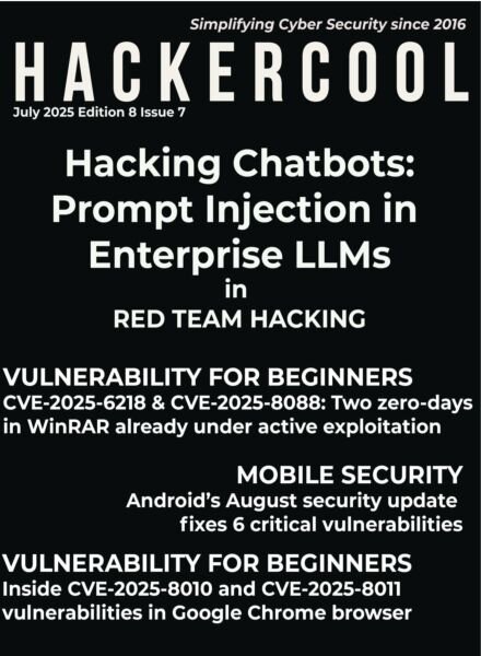 Hackercool – July 2025 Cover
