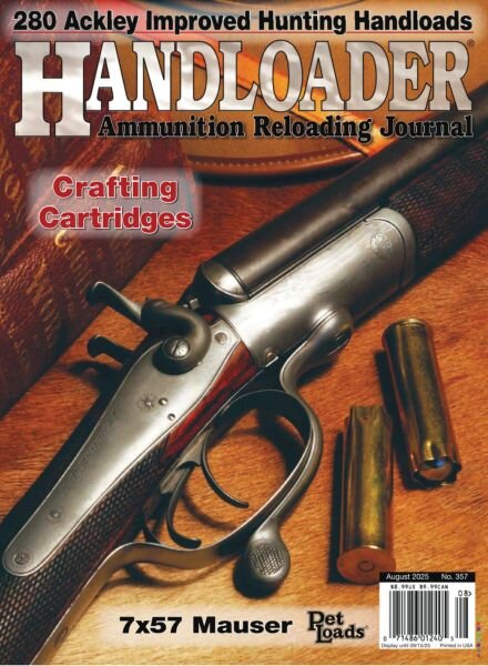 Handloader – August 2025 Cover