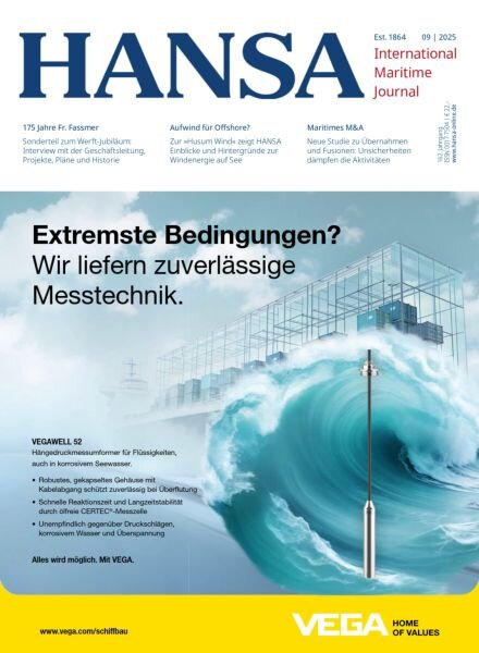 Hansa – September 2025 Cover