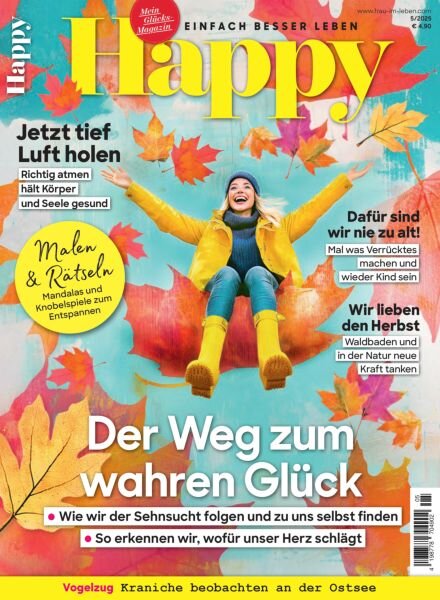 Happy – September 2025 Cover
