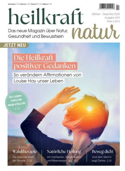 Heilkraft Natur – Oktober-Dezember 2025 Cover