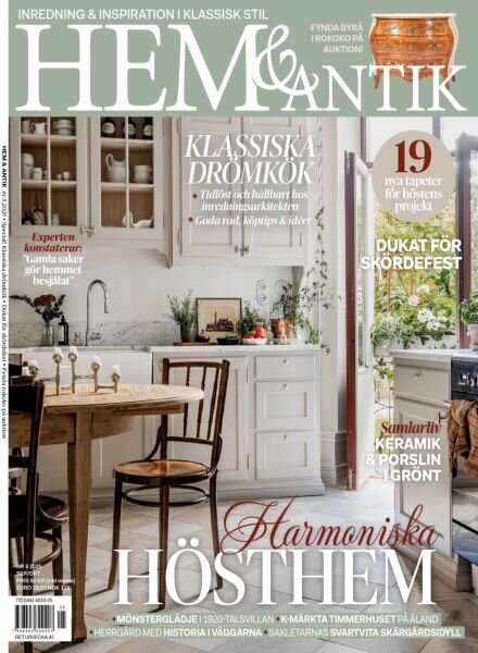 Hem & Antik – September 2025 Cover