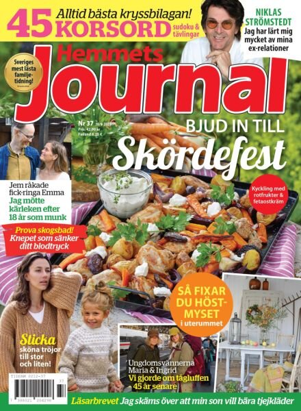 Hemmets Journal – 10 September 2025 Cover