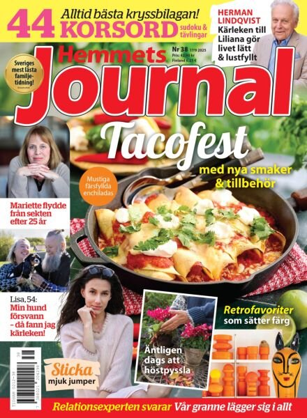 Hemmets Journal – 17 September 2025 Cover
